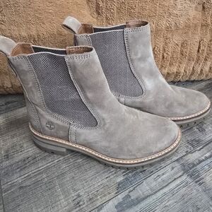 Timberland A1RRK Courmayeur Valley Chelsea Boots Women’s 7 Taupe